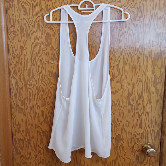 Silky Racerback Muscle Tank Top - Picture 2 of 3